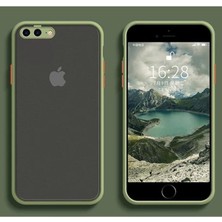 Tria Apple iPhone 7 8 Se 2020 Uyumlu Kamera Lens Korumalı Arkası Mat Silikon Telefon Kılıfı Fıstık Yeşili