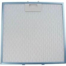 Icanpares Grundig Uyumlu En 31 cm Boy 30 cm - Arka Tırnak 12,5 cm Aspiratör Davlumbaz Metal Yağ Filtresi