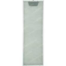 Icanpares Ariston Uyumlu En 18,6 cm Boy 51,5 cm - Tek Tırnaklı Aspiratör Davlumbaz Metal Yağ Filtresi