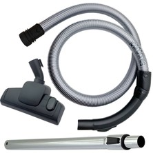Icanpares Fakir Uyumlu Elegance Ext 2300 2400 2500 Elektrikli Süpürge Teleskopik Boru Emici Güçlü Hortum Seti