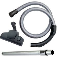 Icanpares Fantom Uyumlu Carbon cc 3500 Magic Wd 2000 Tr 8600 Süpürge Teleskopik Boru Emici Güçlü Hortum Seti