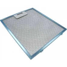 Icanpares Vorne Uyumlu En 25 cm Boy 28,5 cm - Arka Tırnak 12,5 cm Aspiratör Davlumbaz Metal Yağ Filtresi
