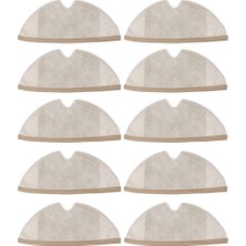 Icanpares Xiaowa Uyumlu Roborock E4 Series Plus E3 E35 Akıllı Robot Süpürge Paspası 10 Adet