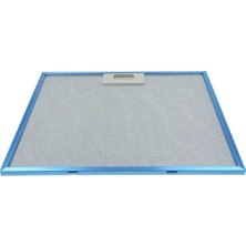 Icanpares Vestel Uyumlu En 30,4 cm Boy 26,4 cm - Arka Tırnak 12,5 cm Aspiratör Davlumbaz Metal Yağ Filtresi
