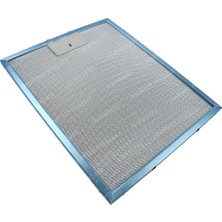 Icanpares Alveus Uyumlu En 26 cm Boy 32 cm - Arka Tırnak 12,5 cm Aspiratör Davlumbaz Metal Yağ Filtresi