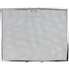 Icanpares Ferre Uyumlu En 40 cm Boy 31,2 cm - Arka Tırnak 7,5 cm Aspiratör Davlumbaz Metal Yağ Filtresi