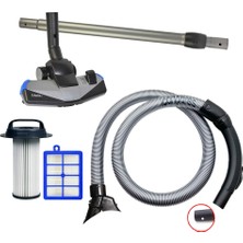 Icanpares Philips Uyumlu Fc 9200 9205 9219 Marathon Süpürge Triactive Emici Pimli Boru Filtre Set Hortum Seti