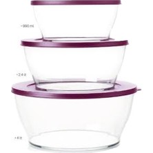 Tupperware Royal Set 3'lü Saklama Kabı