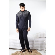 Şipka Pijama Koyu Lacivert  Pijama Takım
