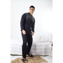 Şipka Pijama Koyu Lacivert  Pijama Takım