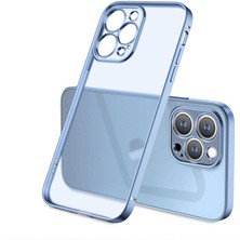Fibaks Apple iPhone 13 Pro Max Zore Mat Kamera Korumalı Kenarları Renkli Yumuşak Gbox Kılıf