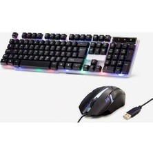 Concord Rgb LED Işıklı Klavye Mouse Seti Concord C-56L