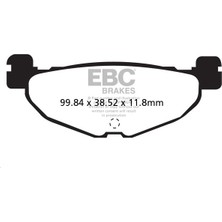 Ebc SFA408HH Sınter Scooter Performans Fren Balatası