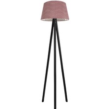 Ağaç Ustası Düz 3 Ayak Tripod Lambader Abajur Avize Aydınlatma Ahşap Siyah Ağaç Country Dekor Lamba Aplik Masif Doğal