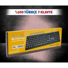 Hello HL-4809 Standart USB Türkçe F Klavye