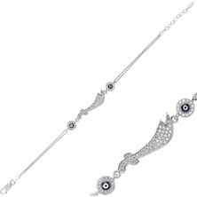 925 Gümüş Zülfikar Kılıcı Detaylı  925 Ayar Gümüş Bileklik