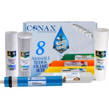 Conax Açık Kasa 8li Filtre Seti  Benc Membranlı  (Tüm Açık Kasa Cihazlar Için)