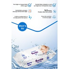 BUMBLE WATER ISLAK MENDİL 60 YAPRAK 12'Lİ PAKET