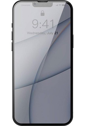 Baseus iPhone 13 Pro Max Privacy Hayalet Cam Ekran Koruyucu 2 Adet Set SGBL020802