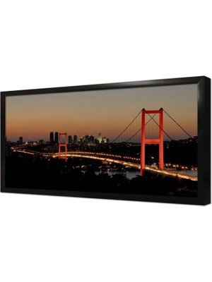 Tablosan Boğaziçi Köprüsü Çerçeveli Mdf Tablo