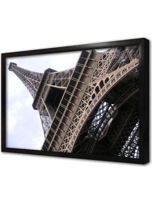 Tablosan Eyfel Kulesi Çerçeveli Mdf Tablo