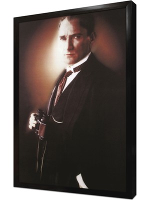 Tablosan Atatürkün Eli Cebinde Portresi Çerçeveli Mdf Tablo