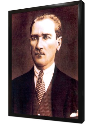Tablosan Atatürk Çerçeveli Mdf Tablo