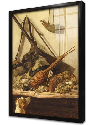 Tablosan Hunting Çerçeveli Cam Tablo