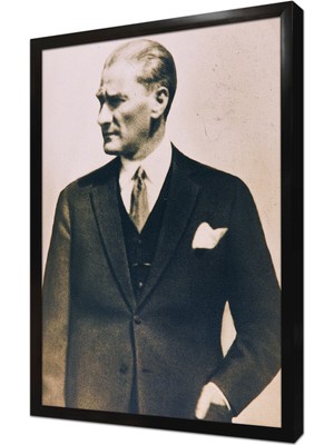 Tablosan Atatürk Çerçeveli Mdf Tablo