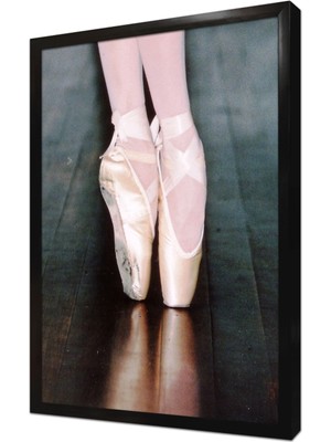 Tablosan Balerin Çocuk Çerçeveli Mdf Tablo