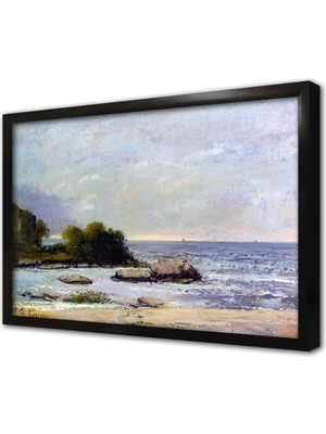 Tablosan Deniz Çerçeveli Mdf Tablo