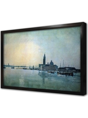 Tablosan Deniz Çerçeveli Mdf Tablo
