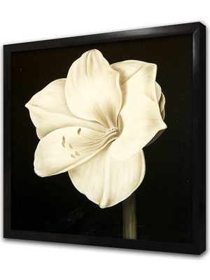 Tablosan Çiçek Çerçeveli Mdf Tablo