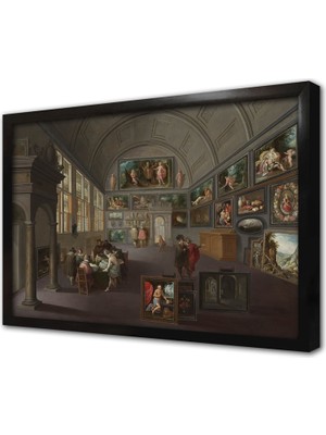 Tablosan Galerisi Giovanni Pannini Çerçeveli Mdf Tablo