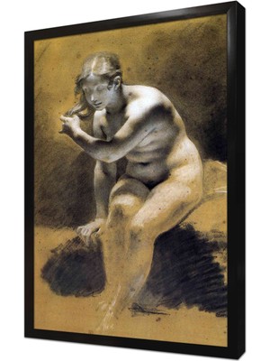 Tablosan Bathing Venus Çerçeveli Mdf Tablo