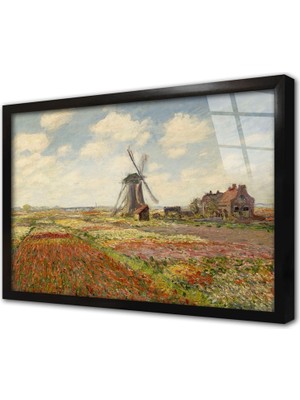 Tablosan Manzara Çerçeveli Cam Tablo