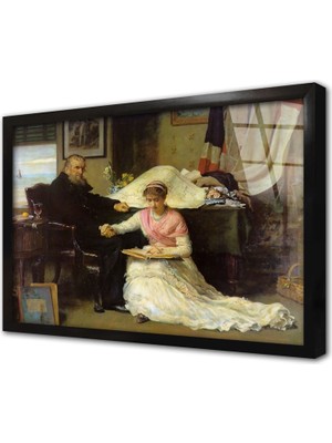 Tablosan Kuzey Batı Geçişi Çerçeveli Cam Tablo