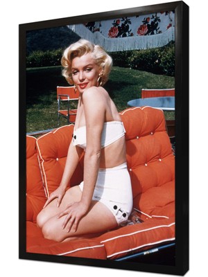 Tablosan Marilyn Monroe Çerçeveli Mdf Tablo