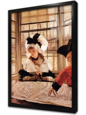 Tablosan Kathleen Newton Çerçeveli Cam Tablo