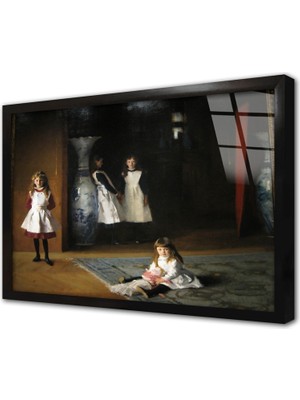 Tablosan Museo Del Prado Çerçeveli Cam Tablo