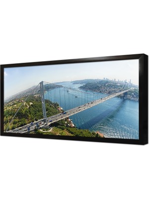 Tablosan Istanbul Boğaz Köprüsü Çerçeveli Mdf Tablo