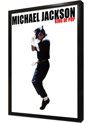 Tablosan Michael Jackson Çerçeveli Mdf Tablo