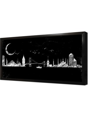 Tablosan Istanbul Çerçeveli Mdf Tablo