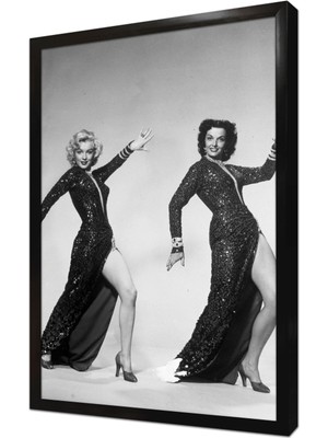 Tablosan Marilyn Monroe Çerçeveli Mdf Tablo