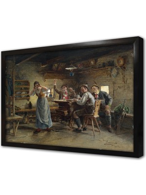 Tablosan Johann Hamza Çerçeveli Mdf Tablo