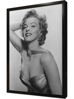Tablosan Marilyn Monroe Çerçeveli Mdf Tablo