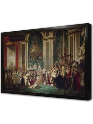Tablosan Le Sacre De Napoleon Çerçeveli Mdf Tablo