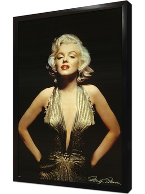 Tablosan Marilyn Monroe Çerçeveli Mdf Tablo
