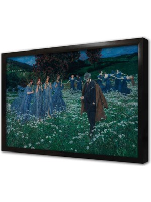Tablosan Maximilian Lenz Çerçeveli Mdf Tablo