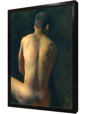 Tablosan Nü Çerçeveli Mdf Tablo